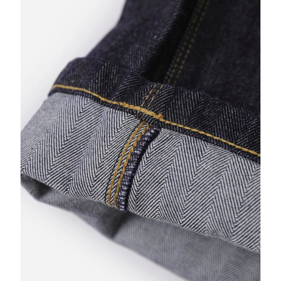 Annual Ring Jeans 1870s 15 oz Herringbone Selvedge Denim Work Jeans 31x29 - Picture 9 of 16
